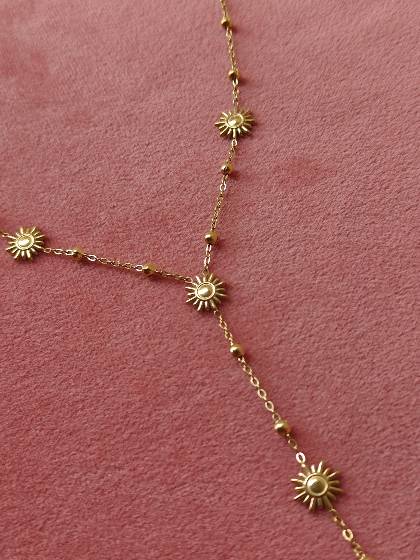Solar Flare Y-Necklace