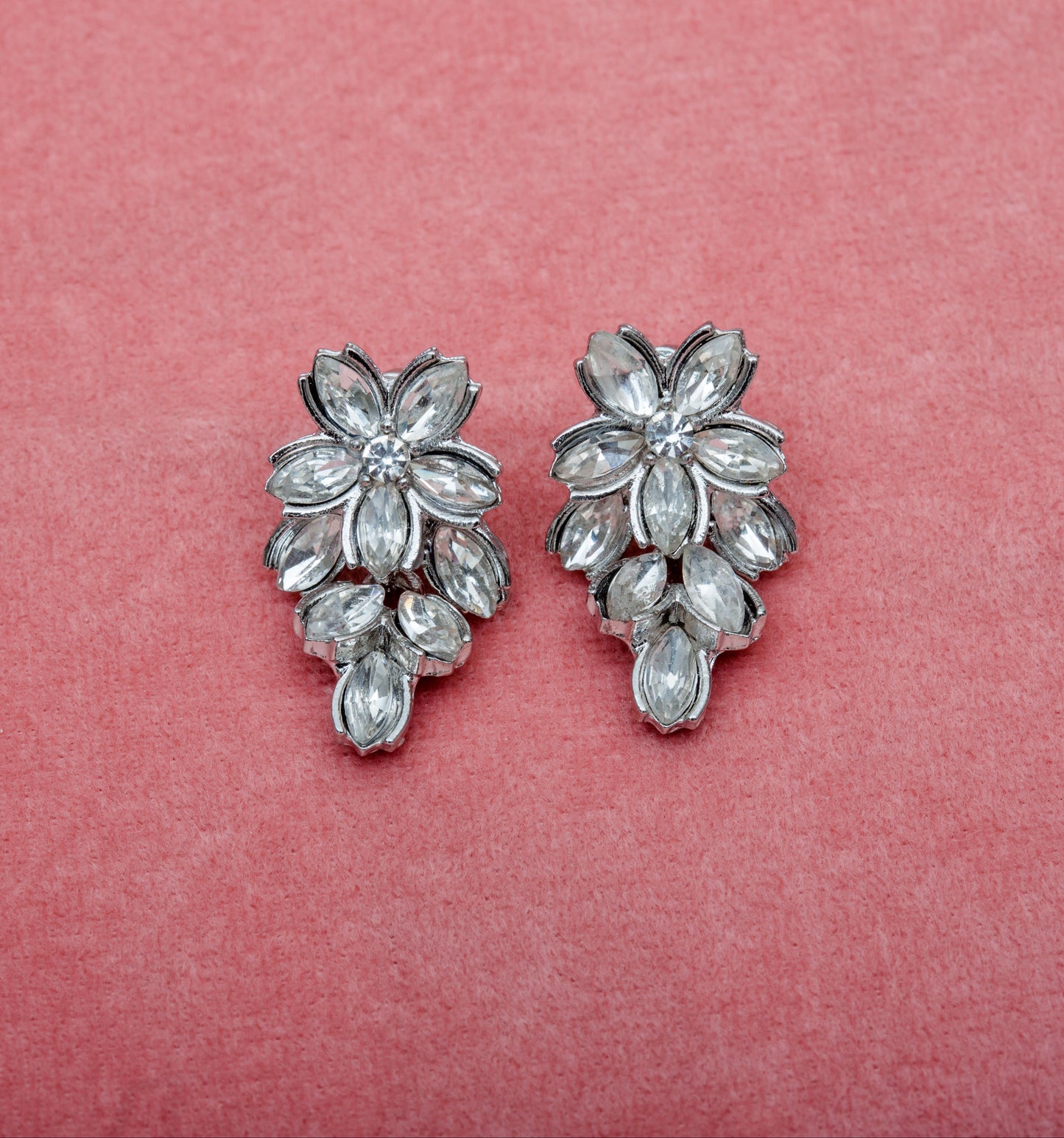 Silver Petal Drops