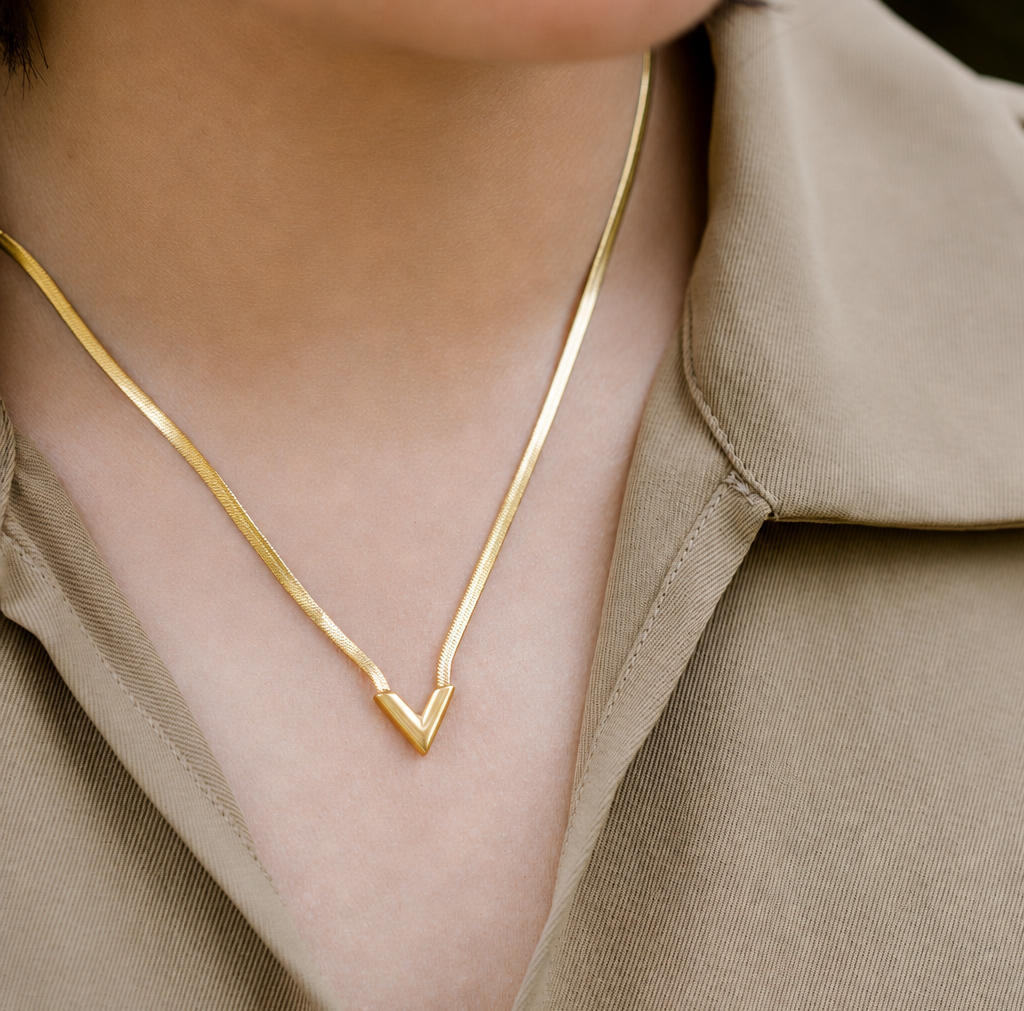 Chevron Snake Chain