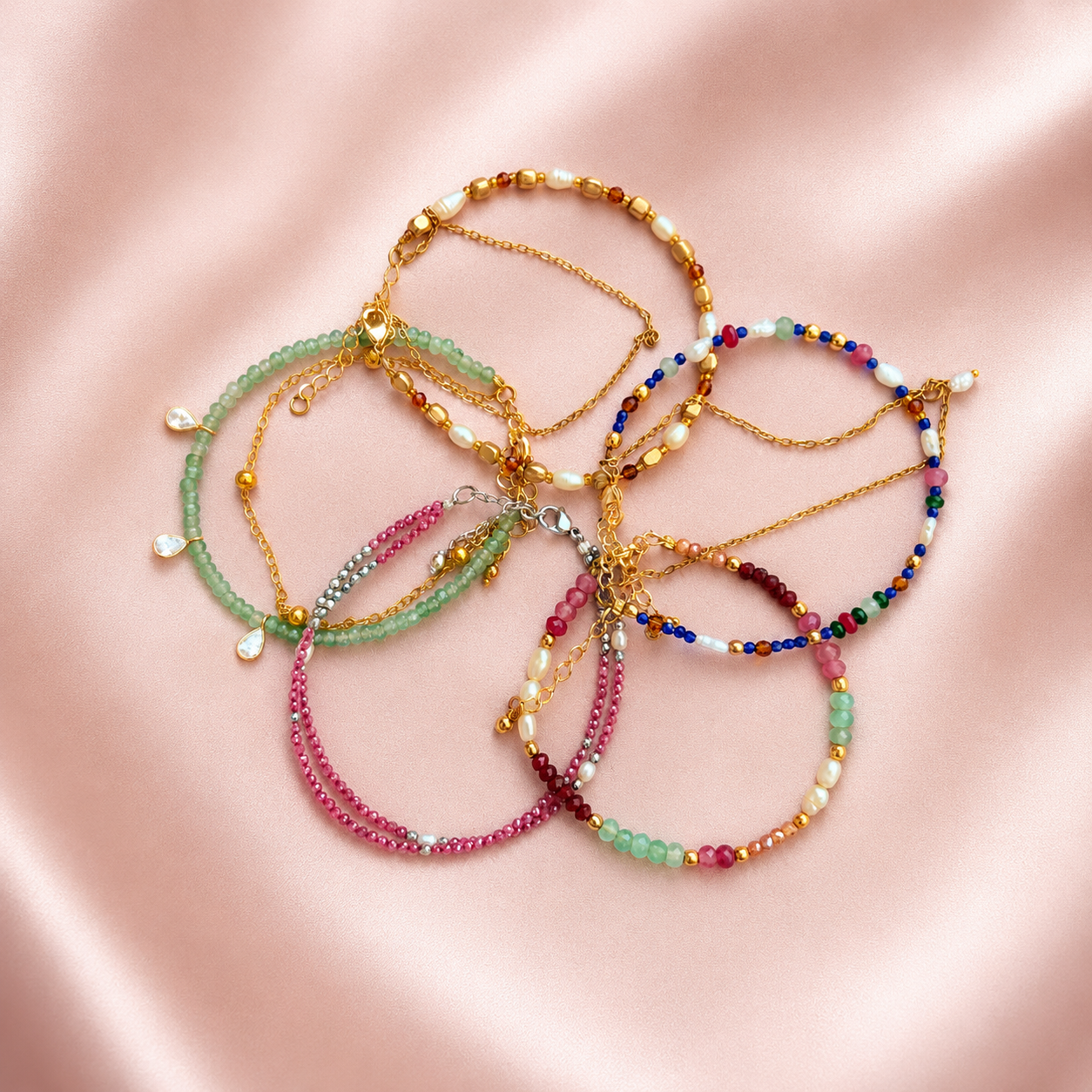 Set of Five Bracelet