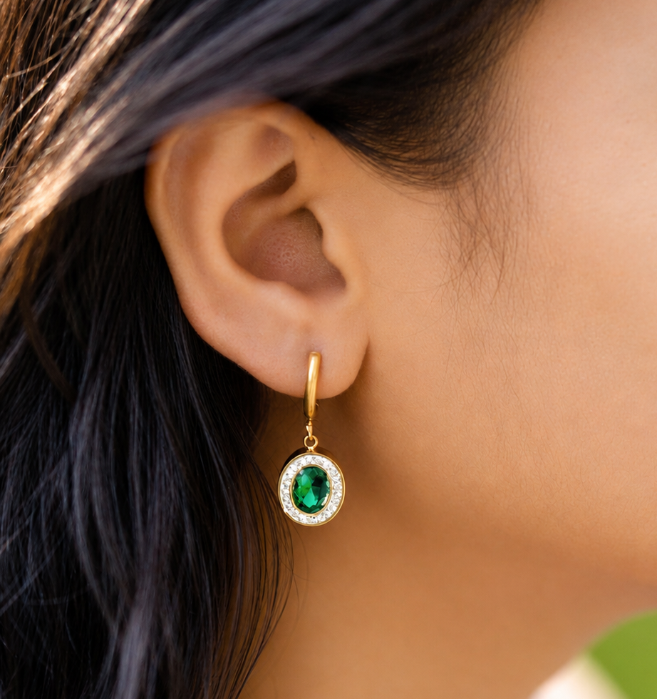 Emerald Halo Drops
