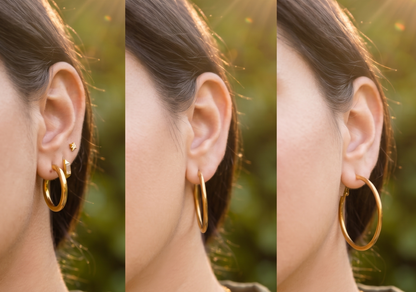 High-Shine Hoop
