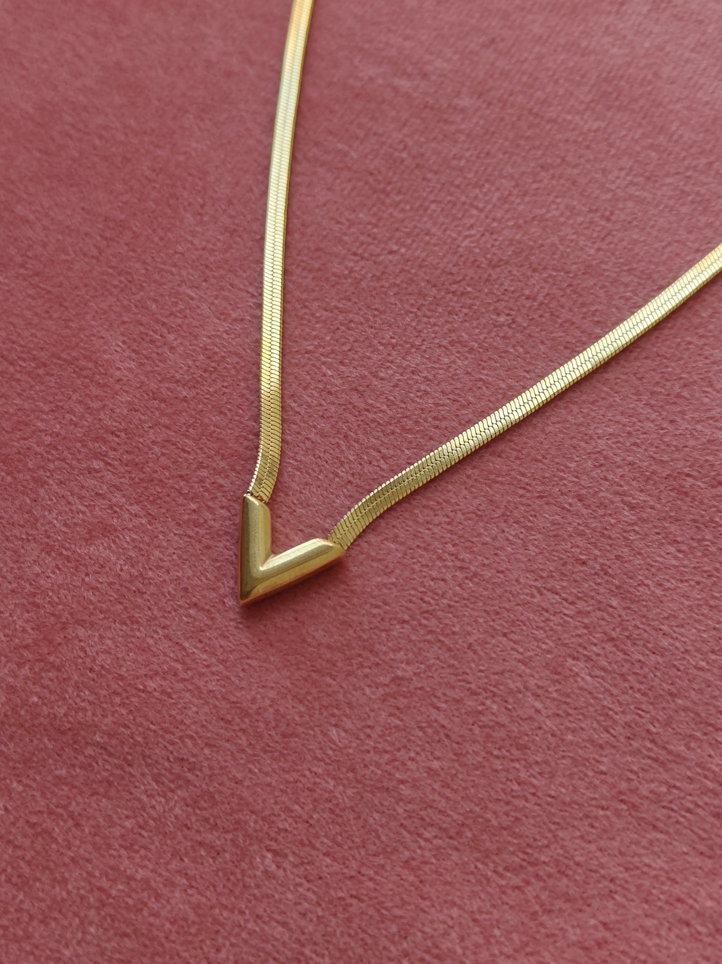 Chevron Snake Chain