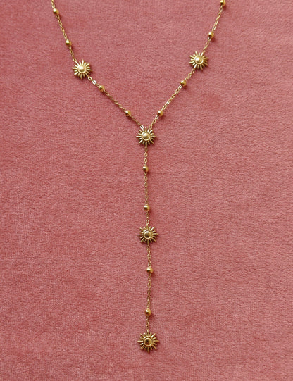 Solar Flare Y-Necklace