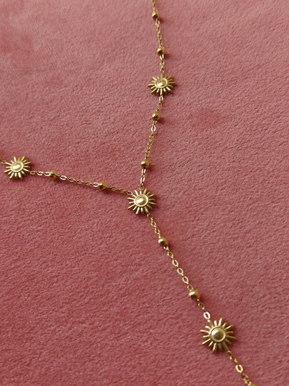 Solar Flare Y-Necklace