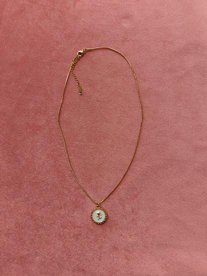 Rose Cameo Medallion