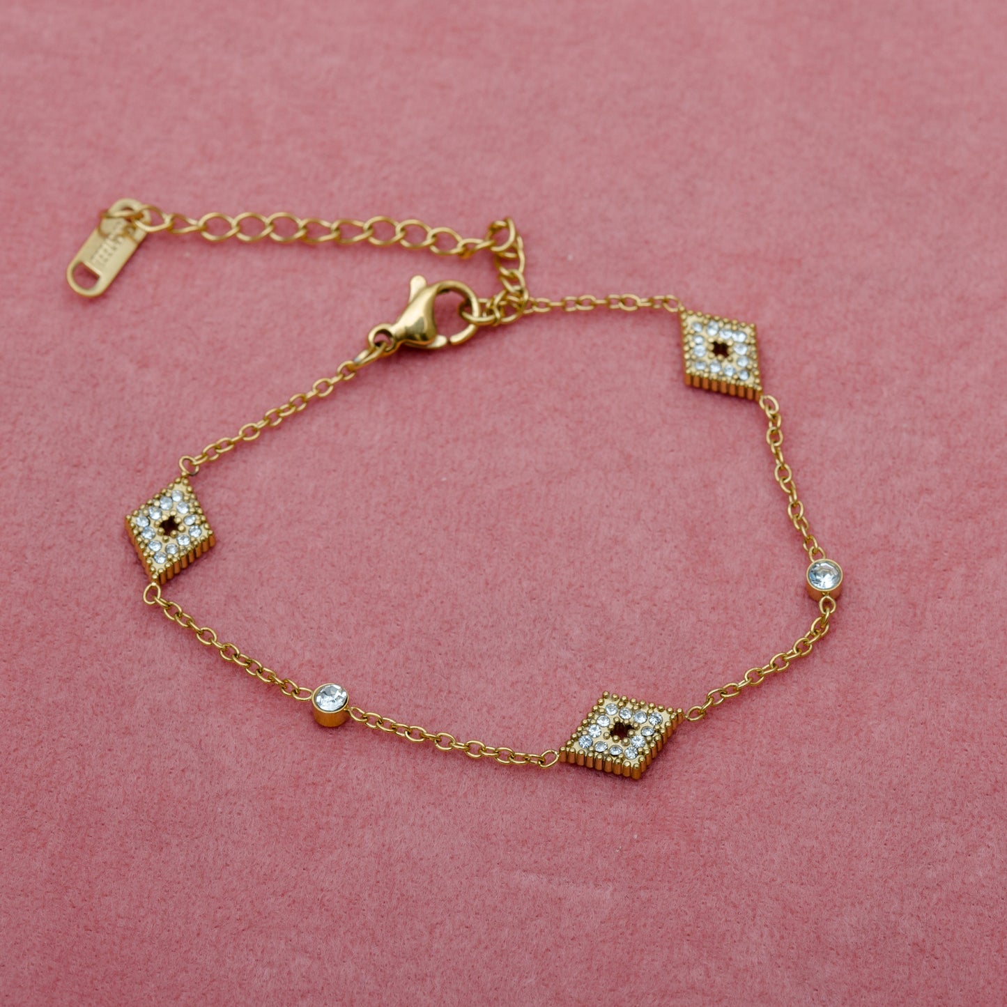 Dahlia Diamond Charm