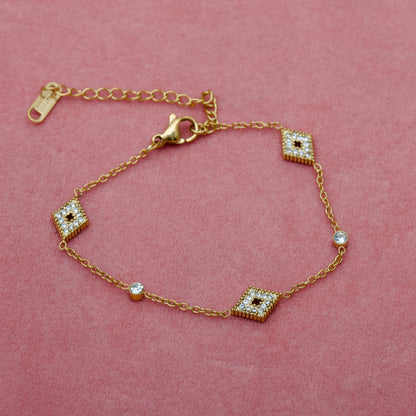 Dahlia Diamond Charm