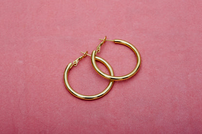 High-Shine Hoop