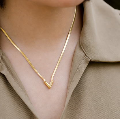 Chevron Snake Chain