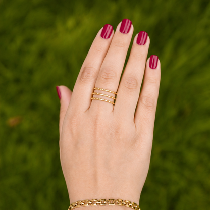 Triple Stack Ring