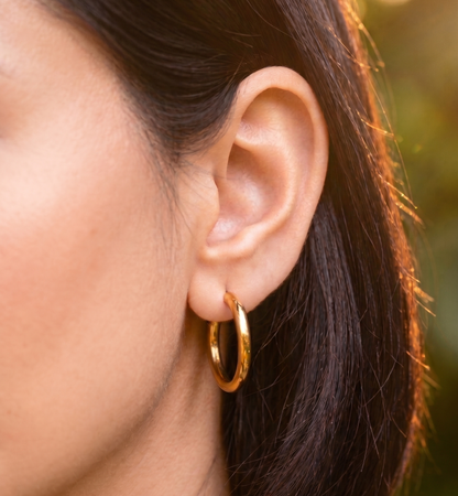 High-Shine Hoop